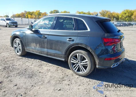 2020 Audi Q5 Premium Plus 55 Tfsi E Quattro S Tronic z USA, uszkodzony, nr VIN WA1E2AFY6L2075503